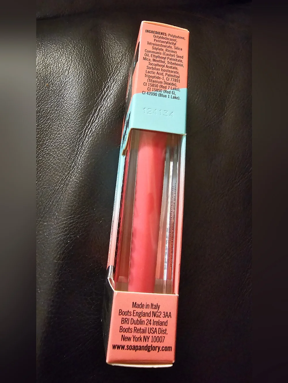 Soap &Glory Sexy Mother Pucker Cooling Effect Plumping Lip Gloss Pink Punch New